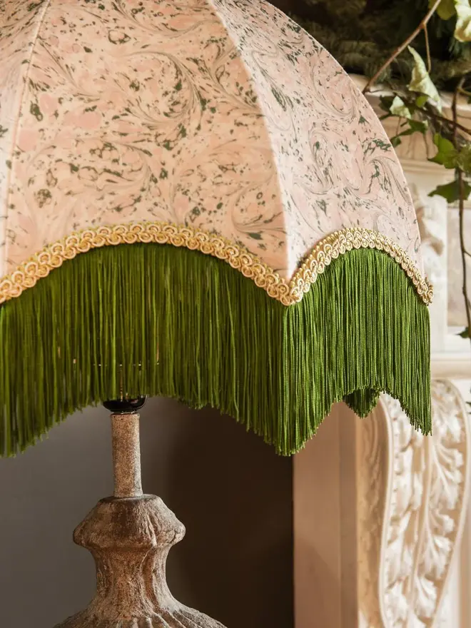 The Lucile Fringed Lampshade