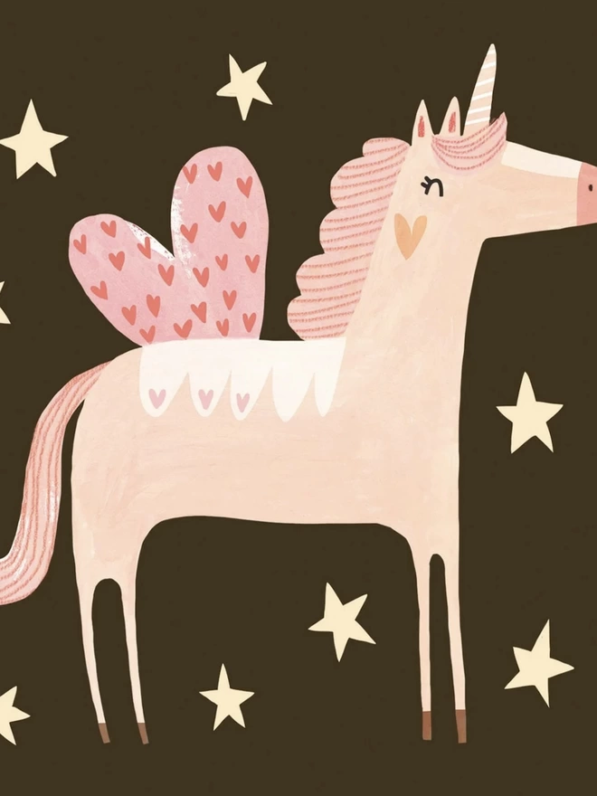    Magical Unicorn Birthday Card