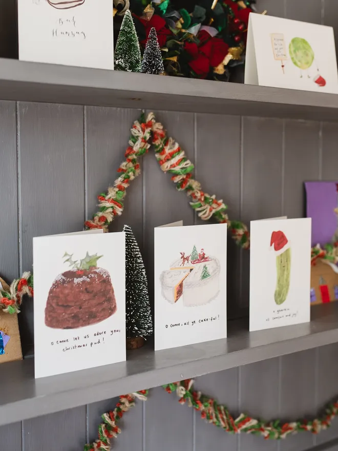 Christmas Carol Christmas Cards 