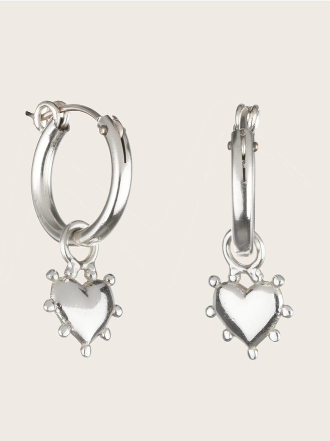 Couer heart earrings