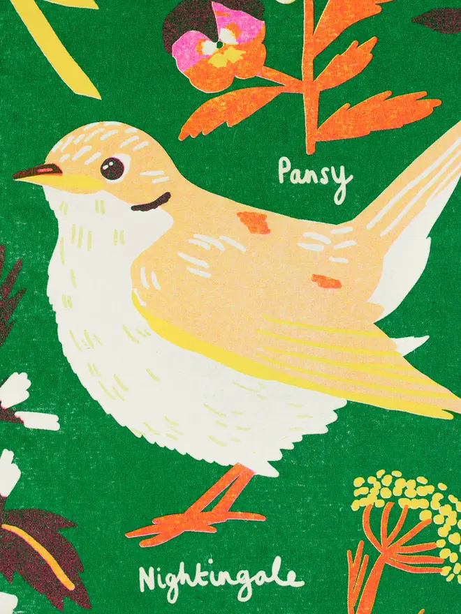 'May' Month Forage Print