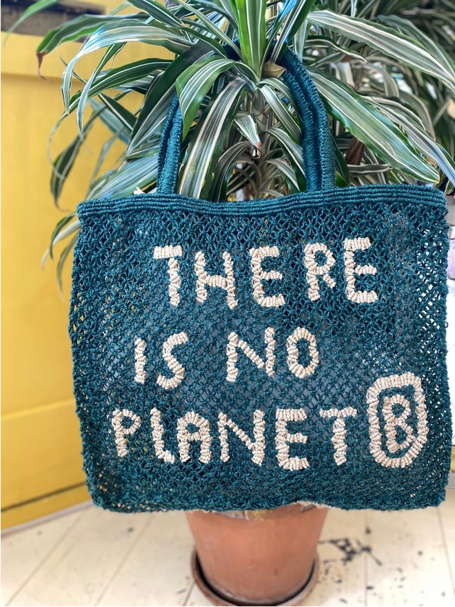 There Is No Planet B Jute Bag