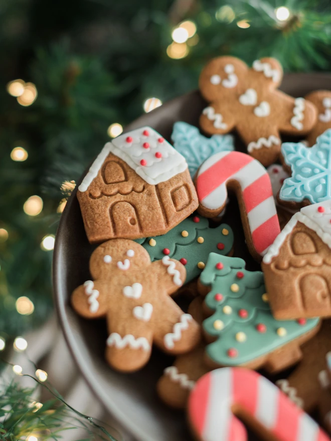 Jar of Gingerbread Men Biscuits