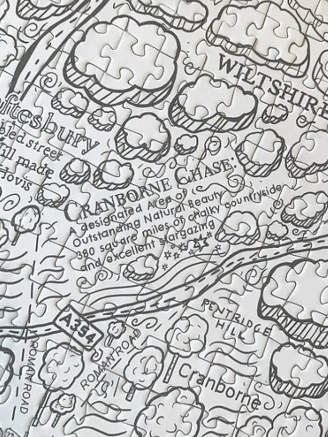 Dorset Jigsaw Puzzle - 1000 Pieces Zoom 1