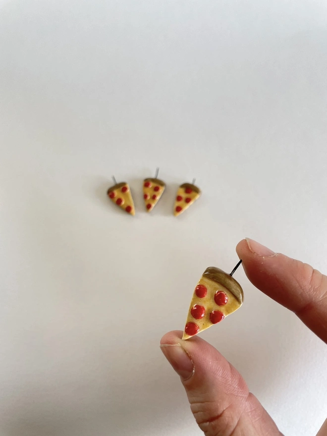 Pizza Charm For Necklace