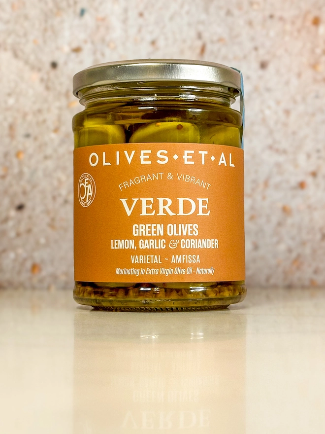 Verde Lemon & Coriander Whole Olives