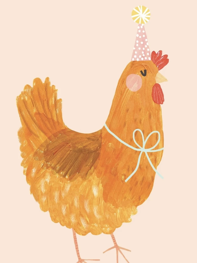 Chick Birthday Card