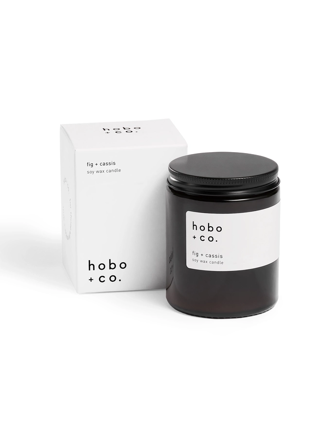 fig and cassis medium jar candle with gift box