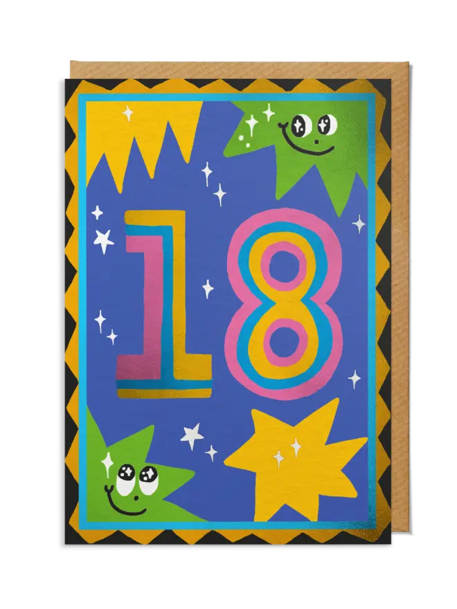18th Birthday Milestone Card