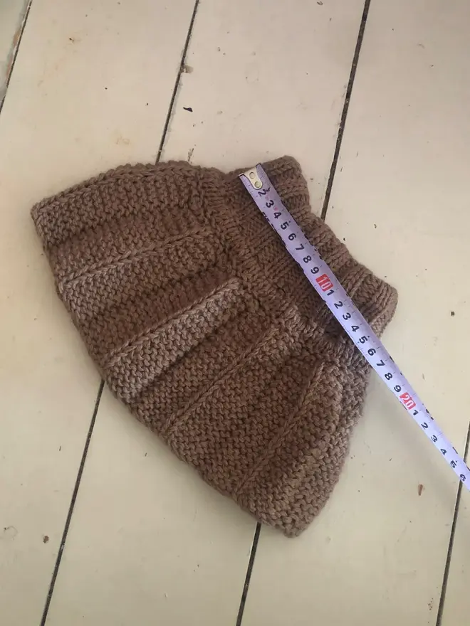 neck warmer measurement 