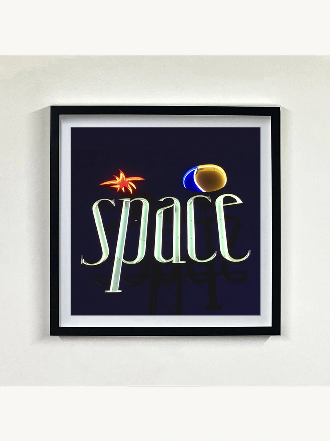 Space Ibiza Square Framed in Black