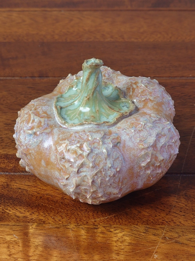 Pumpkin cane topper home decor