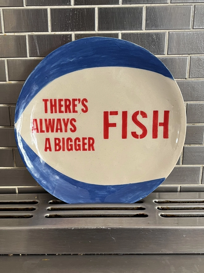 Star Wars – 'There's Always A Bigger Fish' Stoneware Plate