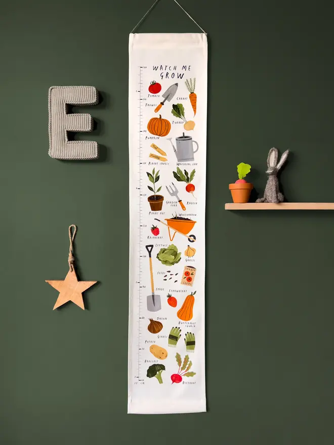 vegetable patch a-z kids height chart