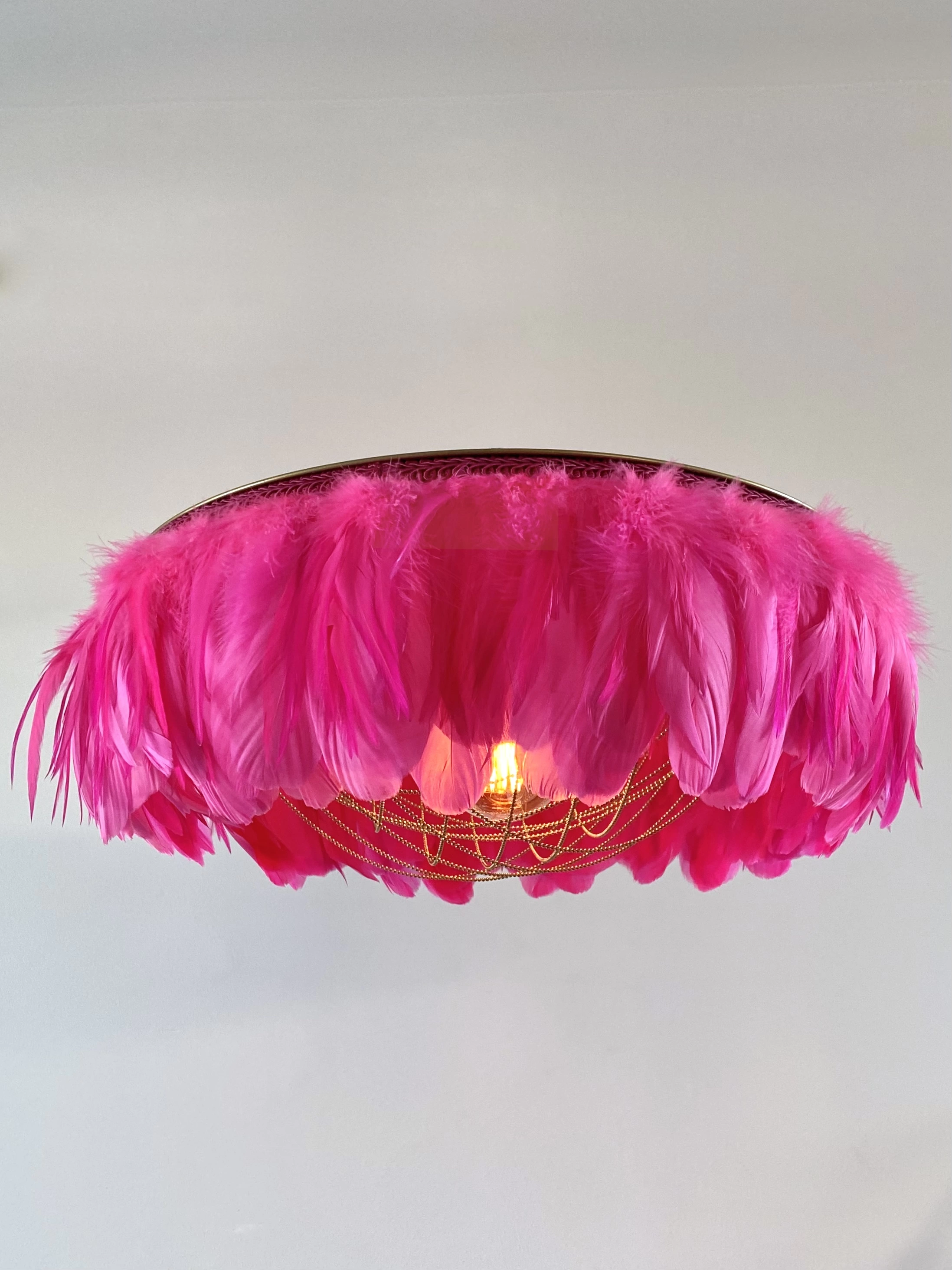 Glow Feather Easy Fit Shade, Pink