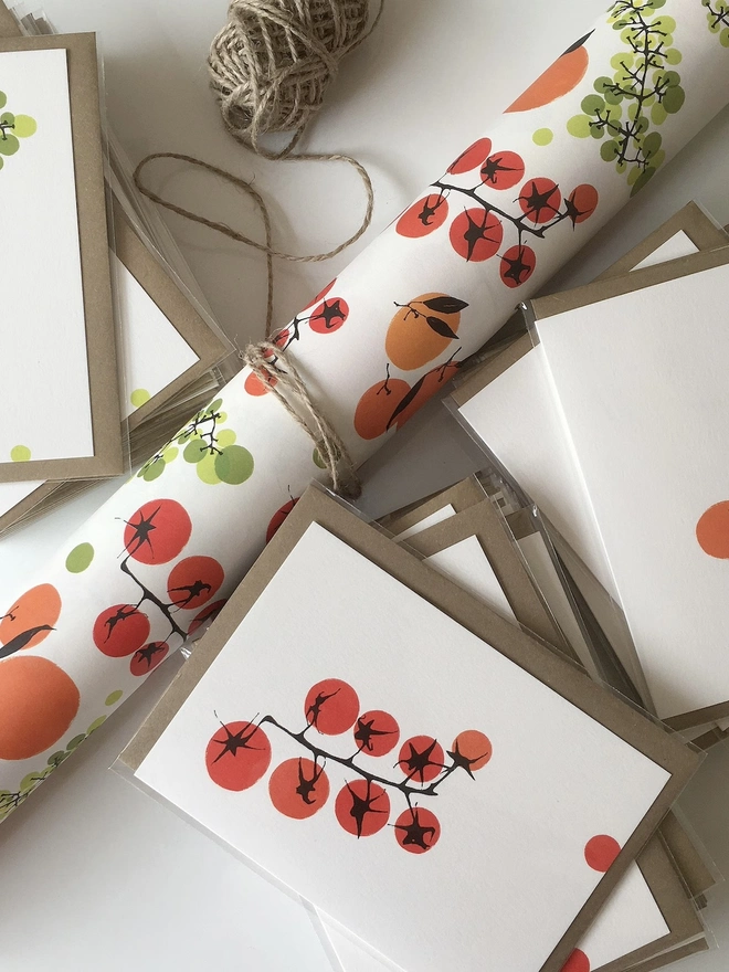 Garden Fruit Wrapping Paper 