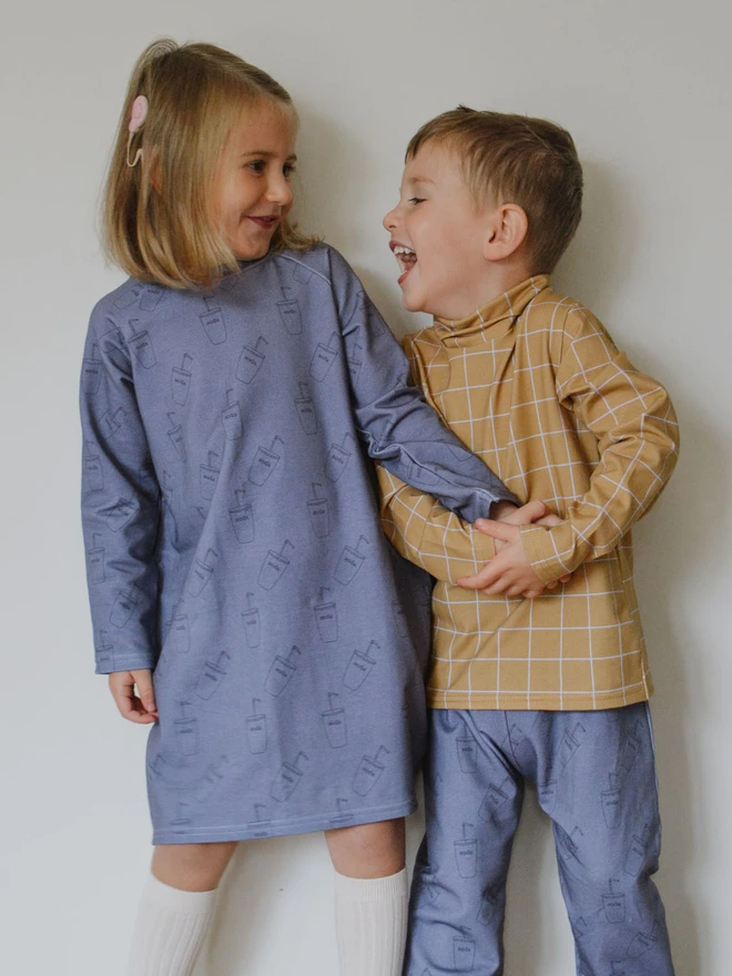 kids sweatshirt dress