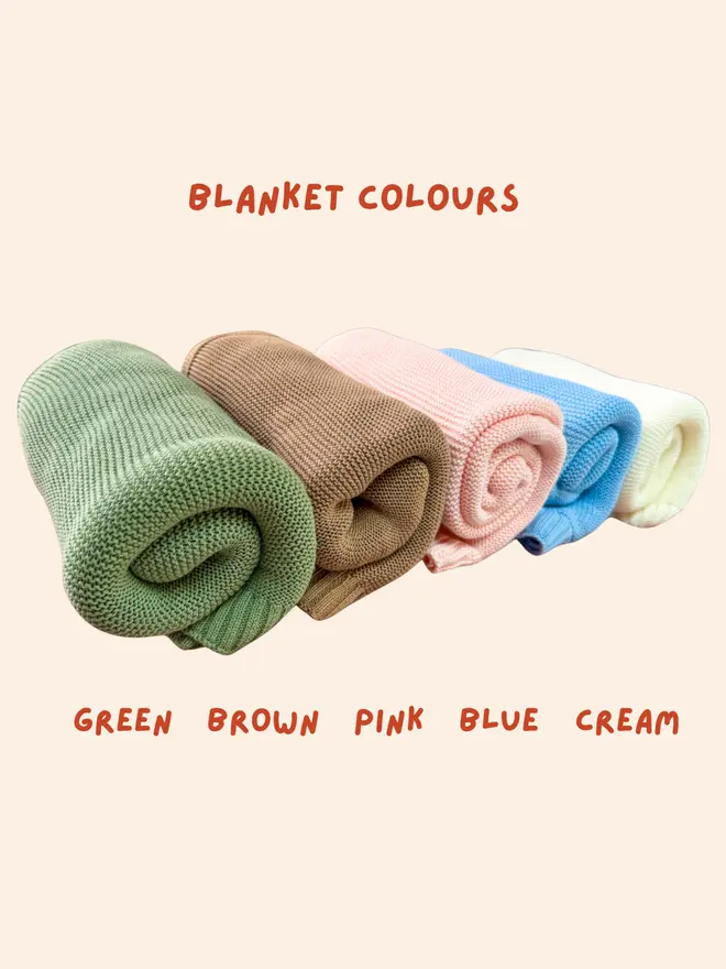 Blanket colours