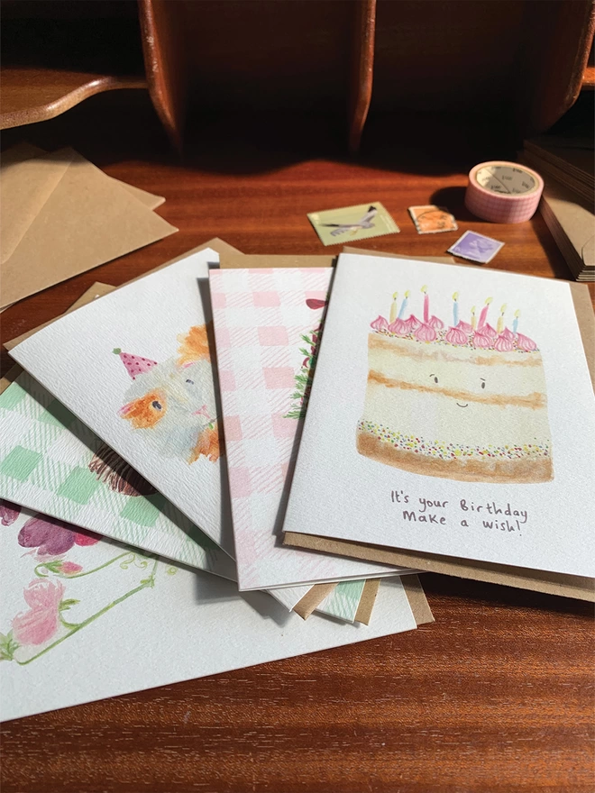 A selection of Pick and Mix Cards available in the Bundle Saving Listing 