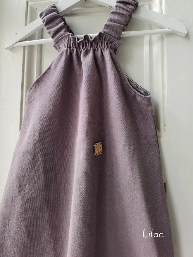 Kids' Organic Cotton Denim Dungarees