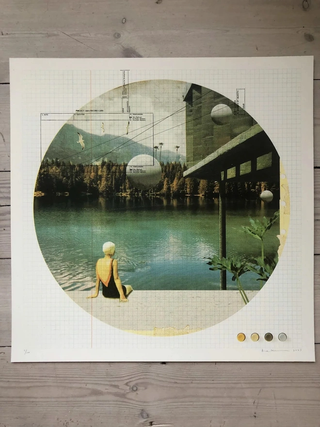 Edge of the Lake Screenprint