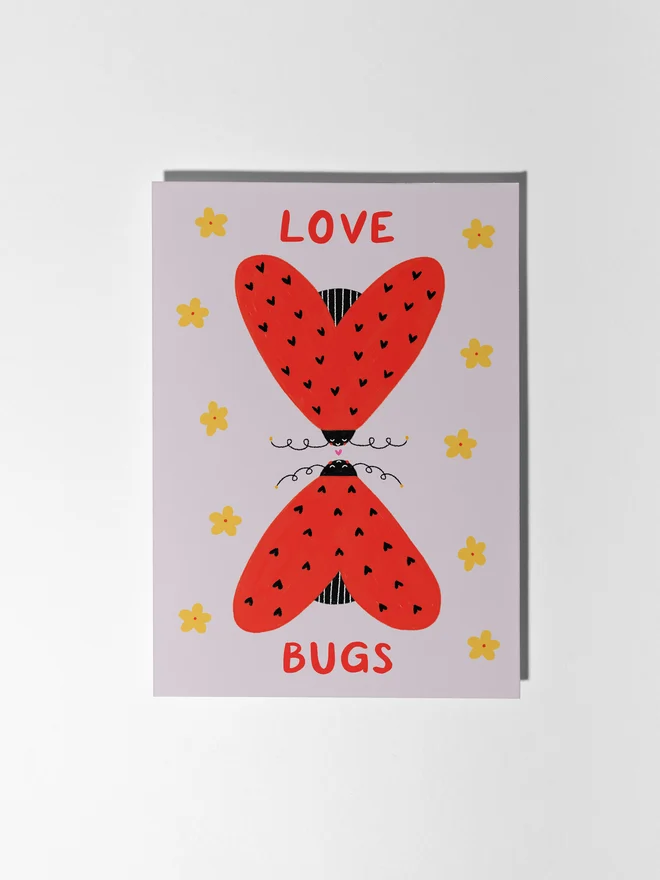 'Love Bugs' Love Card