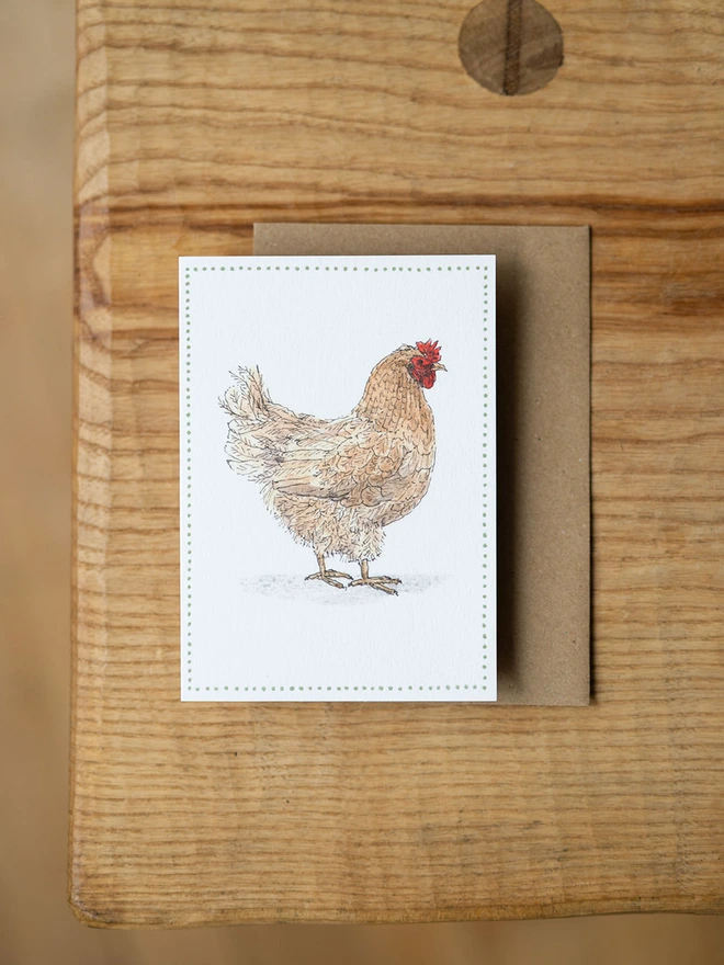 Design 4 - 'Gold Hen'
