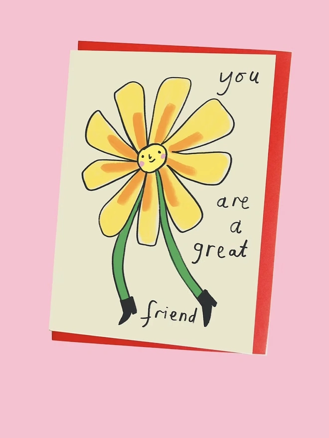 'You Are A Great Friend' Card