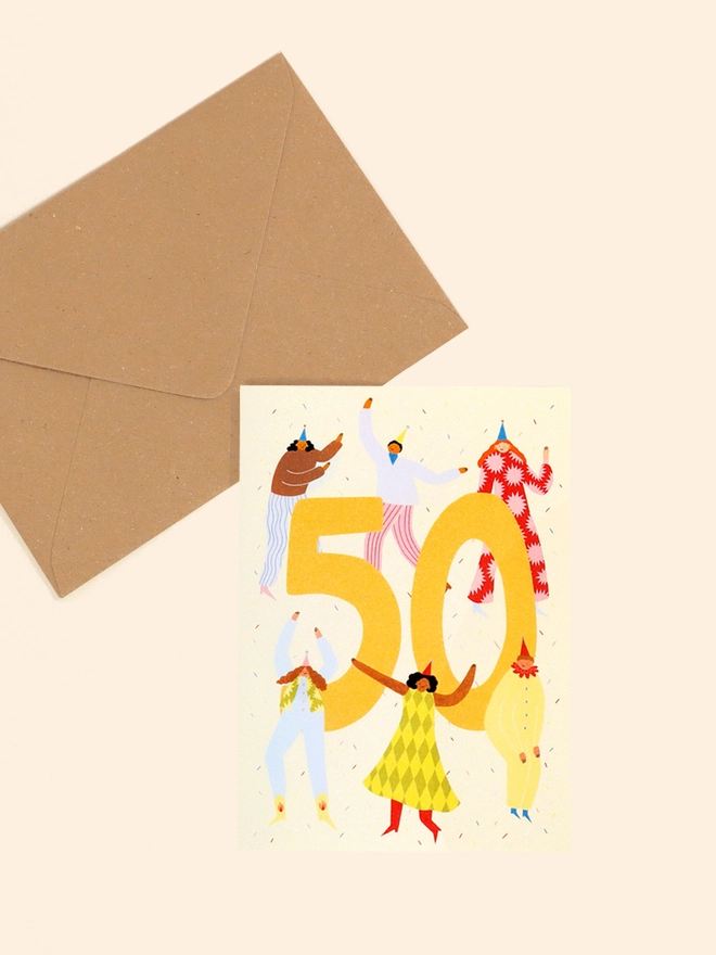 Age 50 Birthday Card