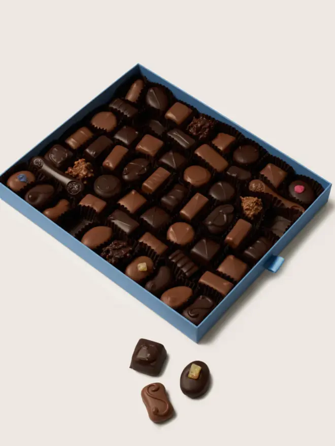 Handcrafted Milk & Dark Chocolate Selection
