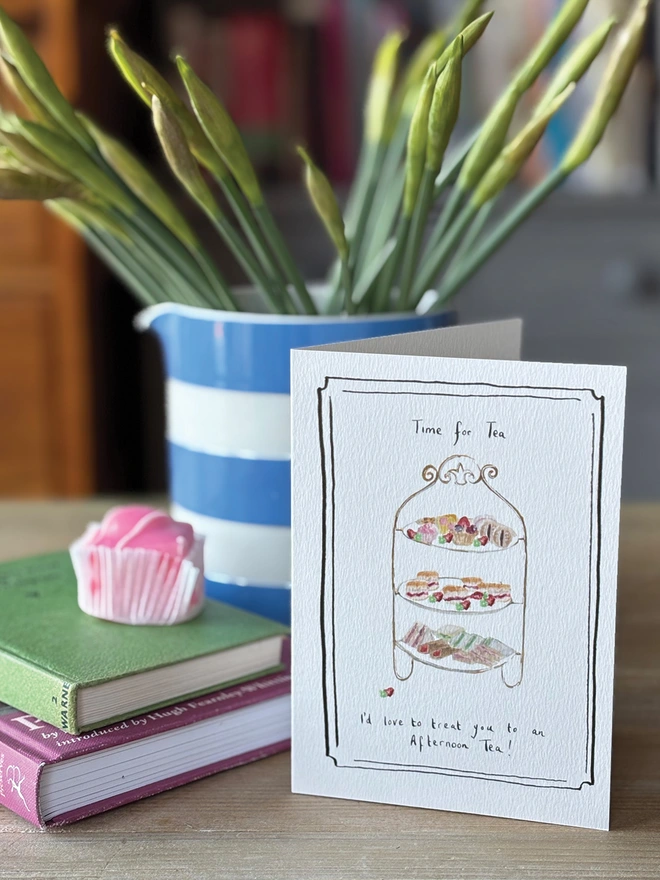 Afternoon Tea Greeting Card 