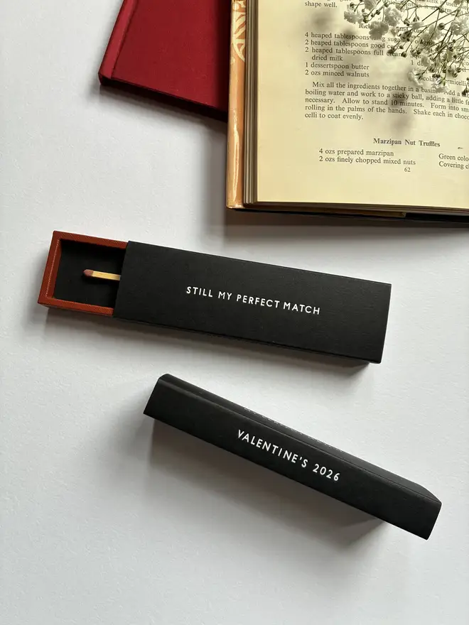 Personalised Handmade Perfect Match Valentine's Love Token Gift