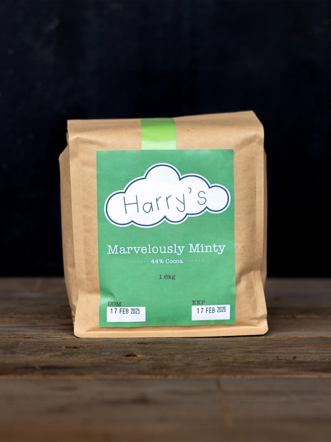 Marvellously Minty 1.6kg hot chocolate bag