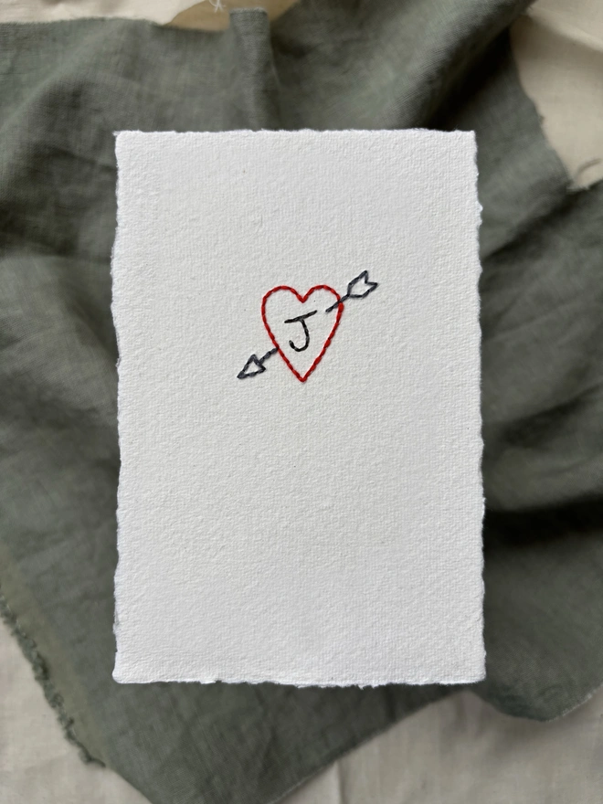 Personalised Hand Embroidered Artwork
