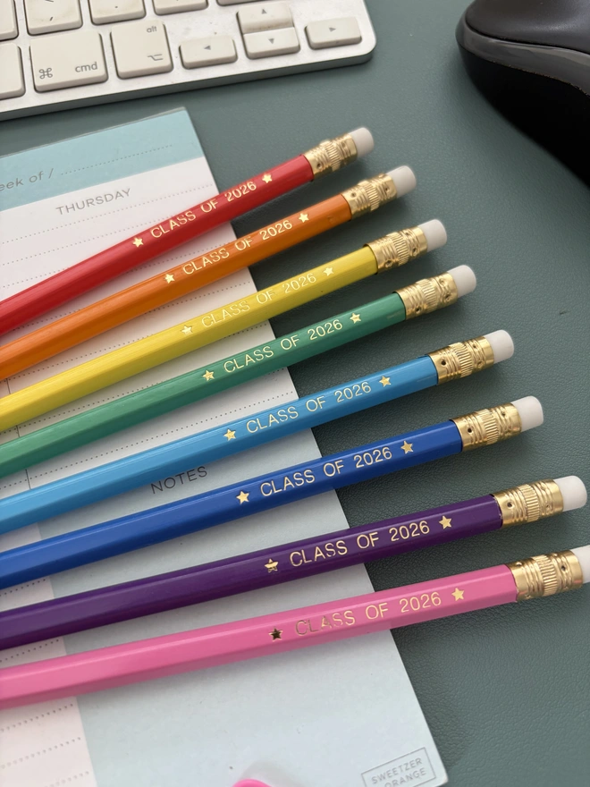 Class of 2026 Pencil Year 6 & Year 11 Leaving Gift