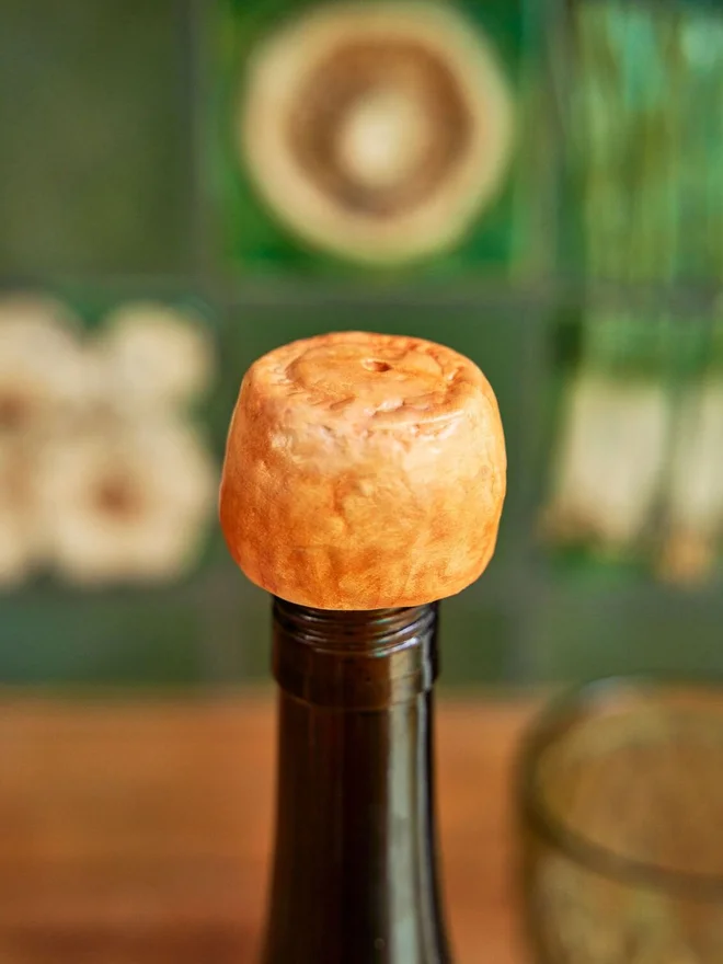 Pork Pie Bottle Stopper