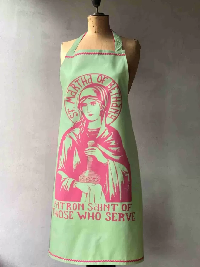 Saint Martha Patron Of Those Who Serve Apron