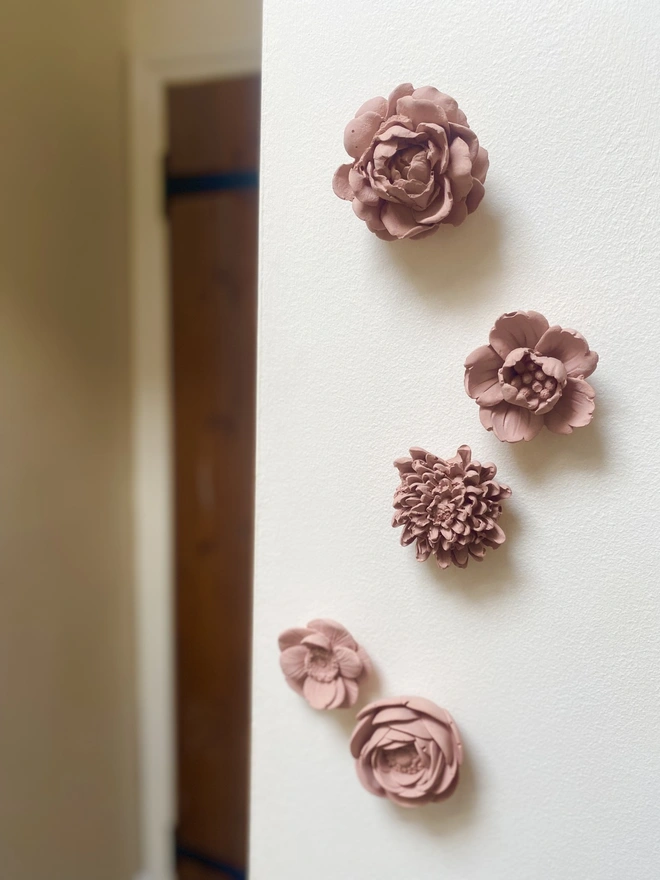 Concrete Wall Flowers