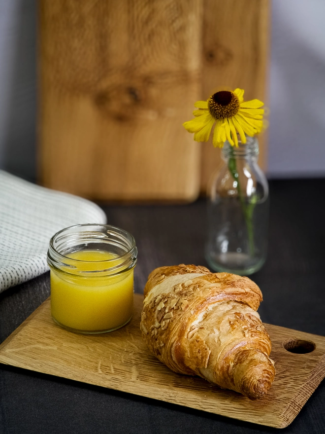 Handmade Oak Breakfast Board