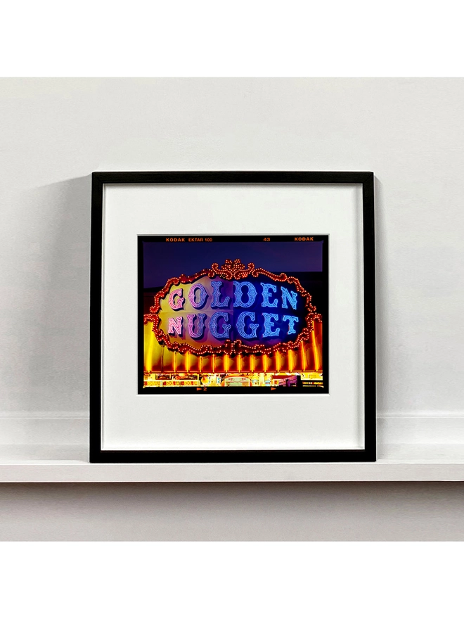 Golden Nugget square black frame Richard Heeps