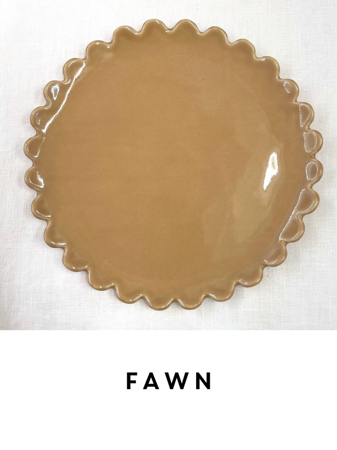 Large Side Plate - Daisy Edge