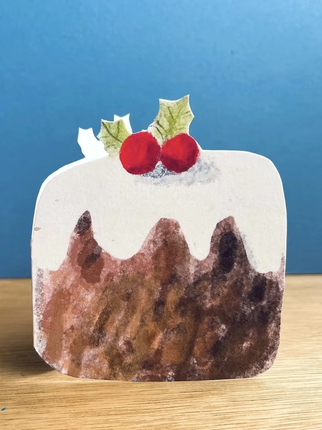 Christmas Pudding Card