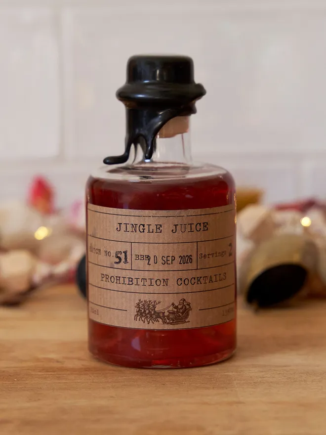 Jingle juice bottled cocktail