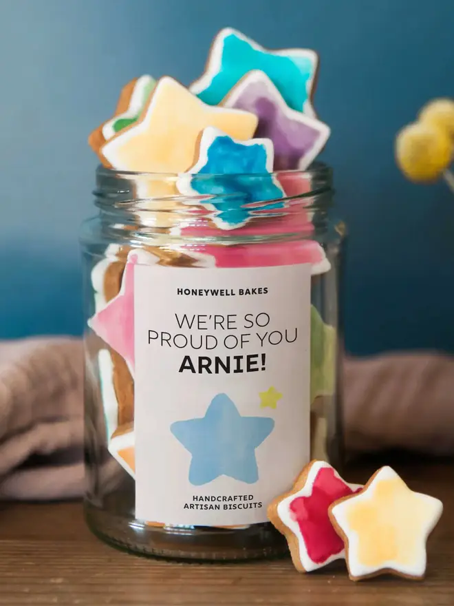 You're A Star Jar Hand Iced Biscuit Jar