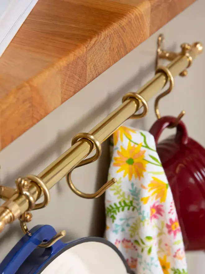 The Brass Hanging Rail