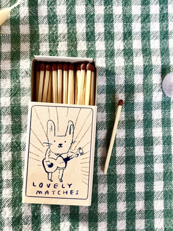 Guitar Bunny Lovely Matches