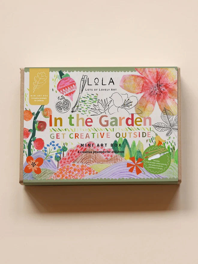 In The Garden Art Box for outside creativity
