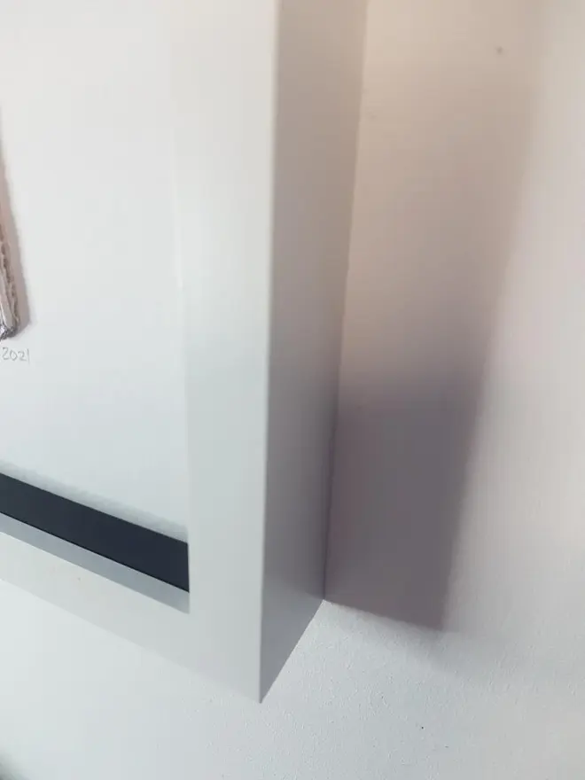 Little Professor Texas Calculator Embroidery Art Piece