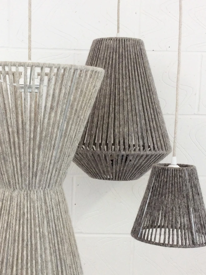 Geometric Loughtan pendant lampshade