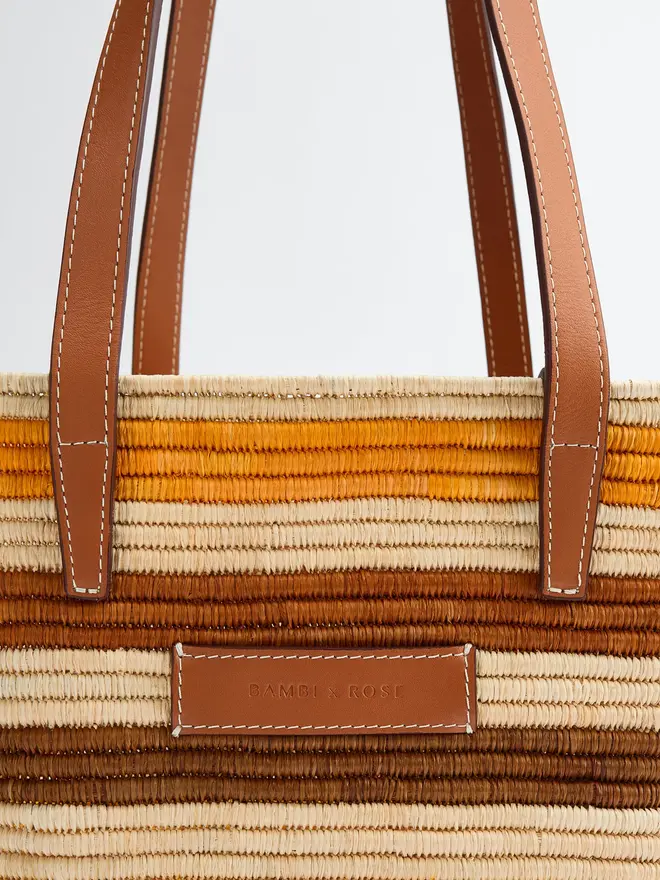 Paloma Palm Leaf Basket